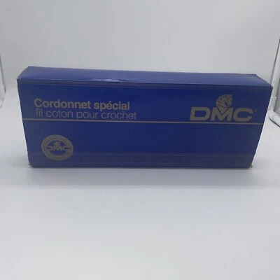 Lot 9 DMC Cordonnet Special Crochet Thread Art. 167G Size 10 Color #712 50 Grams - Image 1 of 4