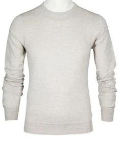 SOBS Rundhalspullover in Beige aus Baumwolle / Kaschmir - Picture 1 of 10