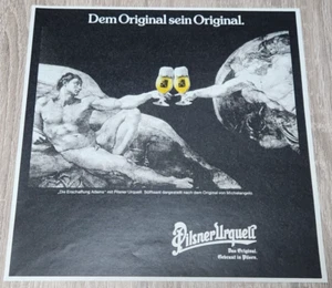 48. Pilsner Urquell Bier Werbeanzeige Reklame Werbung 1987 - Bild 1 von 1