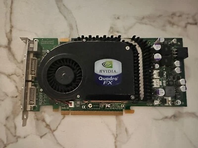 Nvidia Quadro FX Graphics Card Model P317 - 256MB PCI Express Dual DVI - Image 1 of 4