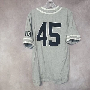 Vintage Nike Air Jordan IX 9 Birmingham Barons 45 Baseball Jersey Mens L - Picture 1 of 8
