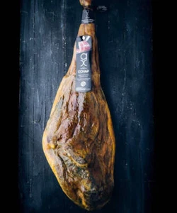 COVAP Jamon Iberico Bone-In Pork Ham Acorn-fed 100% (+-16 lbs) - Picture 1 of 5