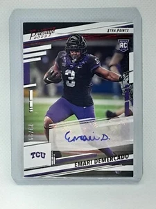 Emari Demercado 2023 Chronicles Prestige Draft - AUTO Red (29/99) - TCU - Bild 1 von 2