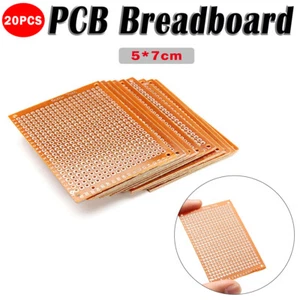 Lötplatine 5x7cm Lochraster PCB Matrix Prototype Leiterplatte Platine Breadboard - Bild 1 von 8