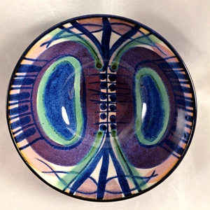 Royal Copenhagen TENERA Faience 137/2196 Rice Bowl By Inge-Lise Koefoed c1965 - Picture 1 of 5