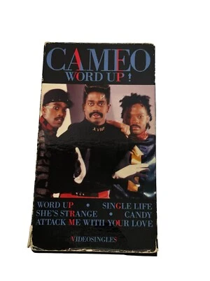 CAMEO Word Up ! VHS videos She's Strange 1986 Funk Music Larry Blackmon Tape VTG - Image 1 of 4