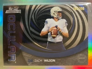 Zach Wilson - Comodín 2021 “Ocular” OC-2 AZUL ÚNICO paralelo #/199 - Imagen 1 de 2