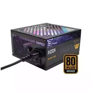 ATX Netzteil AZZA PSAZ 750Watt 80Plus Bronze 12cm Lüfter ARGB Lüfter Black -NEU - Bild 1 von 7