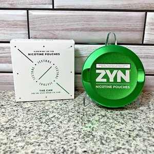 Metal ZYN Can Green BRAND NEW IN BOX AUTHENTIC ICETOOL REWARDS NIB - Picture 1 of 13