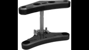 Accutronix Black 7 Degree Triple Tree Set for Harley Softail Standard 00-06 - Picture 1 of 3
