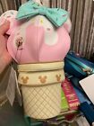 Loungefly Disneys Minnie Mouse Soft Serve Ice Cream Crossbody Bag Brand New