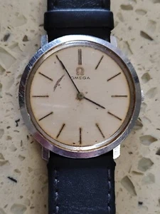 1968 Vintage OMEGA De Ville Cal.620 Ref 111.077 Hand Wind Men's Watch Working - Picture 1 of 11