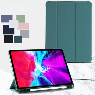Funda inteligente abatible para iPad 5º 6º 7º 8º 9º Generación 10,2" con soporte Foto 1 de 4