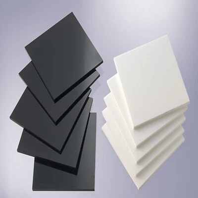 POM C PLATTE (485,00 €/m²) 20 mm STARK SCHWARZ UND WEIß/NATUR SUSTARIN NEU! - Bild 1 von 4