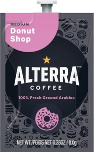 ALTERRA Coffee Donut Shop Blend Single Serve Freshpacks for MARS DRINKS FLAVIA - Picture 1 of 12