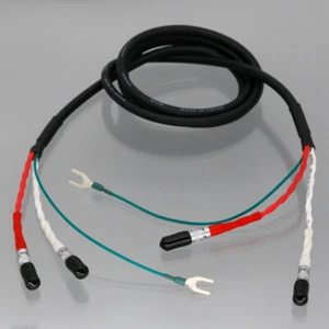 Turntable Tonearm Audio AMP Phono Cable 2 CAMAC to Preamp CMC M6 GND Ground Wire - Picture 1 of 5