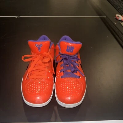 Size 6 - Nike Undefeated x Kobe 4 Protro Team Orange - Image 1 of 4