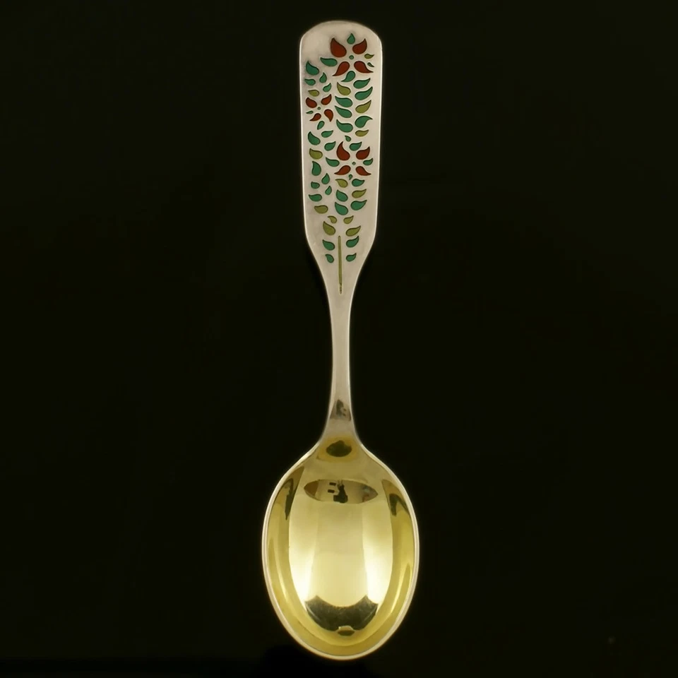 Danish Gilded Christmas Spoon, 1955 - A. Michelsen - Image 1 of 1