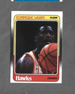 Dominique Wilkins HOF Atlanta Hawks 1988-89 Fleer #5 - Bild 1 von 2