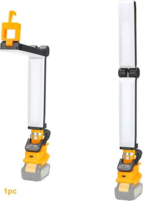 LED-Arbeitsleuchte Passend für DeWalt 18V 20V MAX DCB205 Li-Ion Akku 2400LM NEU - Bild 1 von 4