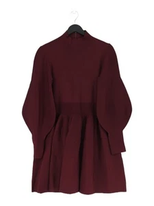 Ted Baker Women's Midi Dress UK 12 Red Viscose New with tags - Picture 1 of 5