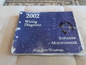 2002 Ford Explorer Mercury Mountaineer Electrical Wiring Diagrams Service Manual - Picture 1 of 13