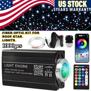 1000PCS Fiber Optic Car Home Headliner Star Light Kit Roof Twinkle Ceiling Light - Picture 1 of 13
