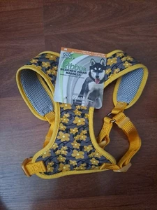 Dog Harness Ribbon Designer Wrap Adjustable Dog Harness Size M. K6 - Picture 1 of 2