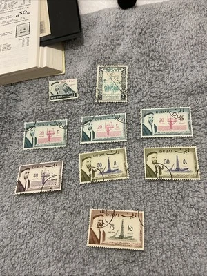 DUBAI.(-1960’s-)- Historical Events.LOT OF  9 Stamps .CTO/USED - Image 1 of 4