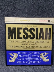 Vintage Handel Messiah 2xLP Vinyl Philadelphia Orchestra Mormon Choir Columbia M - Picture 1 of 13