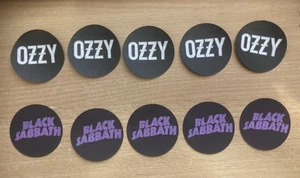 BLACK SABBATH OZZY OSBOURNE BACK TO THE BEGINNING CONFETTI X 10 - Imagen 1 de 2