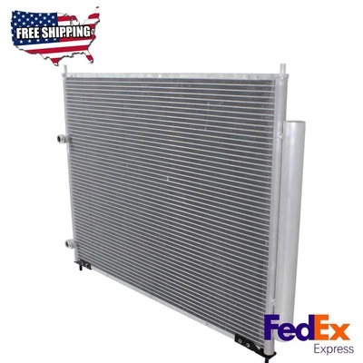 Núcleo de aluminio condensador de aire acondicionado compatible con Honda Ridgeline DPI # 3506 2006-2014 Foto 1 de 3