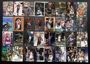 Glenn Robinson (lote de 32 tarjetas) con radiocontrol de novato e insertos Milwaukee Bucks EX-NrMint - Imagen 1 de 5
