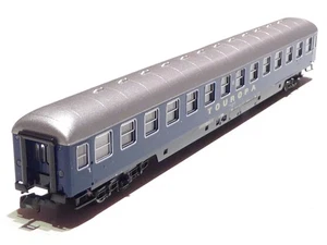 Roco N DB 4achsiger 2 Klasse Liegewagen blau gebraucht G894 - Picture 1 of 3