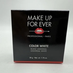Make Up For Ever Color White 50g Universal White Face & Body Cream Intense Cover - Picture 1 of 8