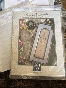 Nastro perle vintage SJ Designs Summer Vineyards modello punto ago Johnson - Foto 1 di 6