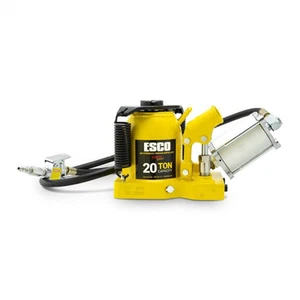 10382 ESCO 20 Ton Low Profile Had Pro Series Air Hydraulic Bottle Jack - Picture 1 of 1