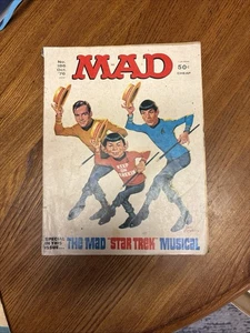 Mad Magazine #186 October 1976 Mad Star Trek Musical Captain Kirk Spock - Imagen 1 de 3