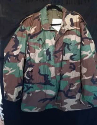 Alpha Industries Inc Men’s Camouflage Jacket with Removable Liner Size-L - Image 1 of 4