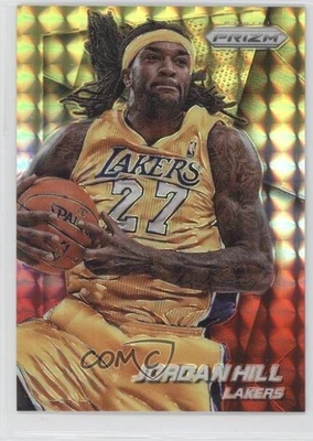 2014-15 Panini Prizm Yellow & Red Mosaic Prizm Jordan Hill #6 - Image 1 of 2