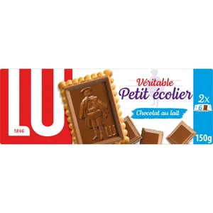 Set 3 kleine Butterkekse Milchschokoladen-Tuch Petit Ecolier LU 150 gr - Bild 1 von 1