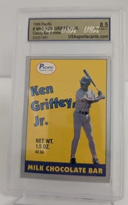 1989 Pacific Griffey Candy Bar Promo Yellow Mariners Ken Griffey Jr USA 8,5 - Bild 1 von 2