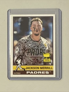 Topps Heritage Jackson Merrill 2025 variación de imagen - Imagen 1 de 2