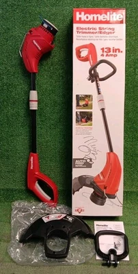 HOMELITE 13" 4 Amp Recortadora/Cortadora de Cuerda Eléctrica Recta - UT41113 - Nueva OB Foto 1 de 4