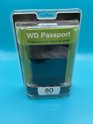 Western Digital Passport 80gb HDD Mac/windows New Sealed - Image 1 of 4