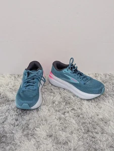 Brooks Ghost Max 2 Women's Size 8.5 B (Medium) Running Shoes Blue White Pink - Picture 1 of 14