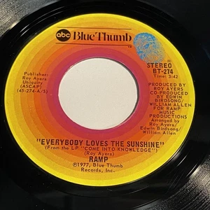 Ramp: Everybody Loves The Sunshine / The American Promise 45 - Funk Soul Jazz - Bild 1 von 2