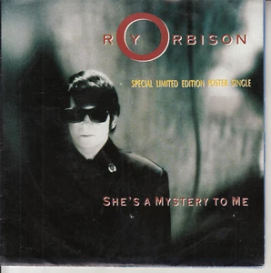 ROY ORBISON  She's A Mystery To Me & Crying PICTURE/POSTER SLEEVE 7" 45 rpm NEW - Picture 1 of 4