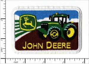 13 Pcs Embroidered Iron on patches Deere Tractor 90x60mm AP013dJd - Picture 1 of 2