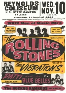 ROLLING STONES POSTER. US gig poster. A3 repro. - Bild 1 von 1